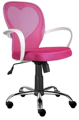 SIGNAL Dětská židle Daisy růžová