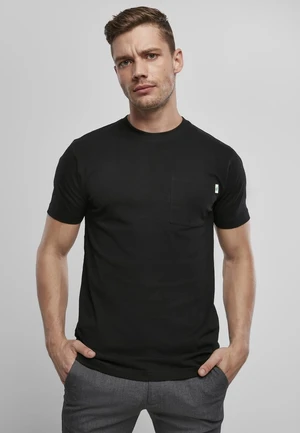 Basic Pocket T-Shirt Made of Organic Cotton Black