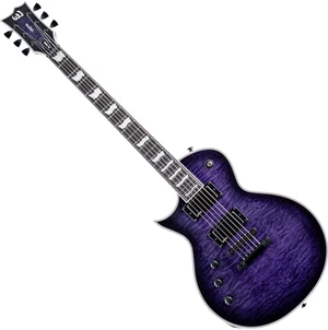 ESP LTD EC-1000 QM LH See Thru Purple Sunburst Elektrická gitara