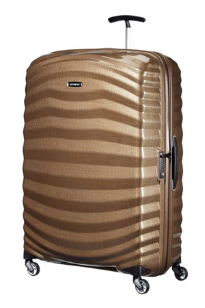 Samsonite Cestovní kufr Lite-Shock Spinner 124 l - hnědá