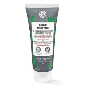 YVES ROCHER Pure Menthe Čisticí maska s aktivním uhlím 75 ml