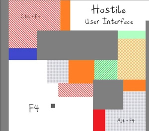 Hostile User Interface Steam CD Key