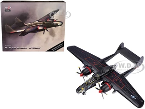 Northrop P-61B Black Widow Fighter Aircraft "Midnight Madness 548th Night Fighter Squadron" United States Army Air Forces 1/72 Diecast Model by Air F