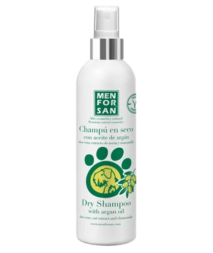 Suchý šampon s arganovým olejem pro psy, 250 ml