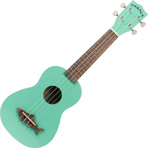 Kala Makala Shark Sopránové ukulele Zelená