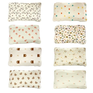 Multi-Use Cotton Drooling Bib Baby Feeding Bibs for Infant Toddler Teething Towel Sweat Absorb Burp Cloth Absorbent Pillow Cover