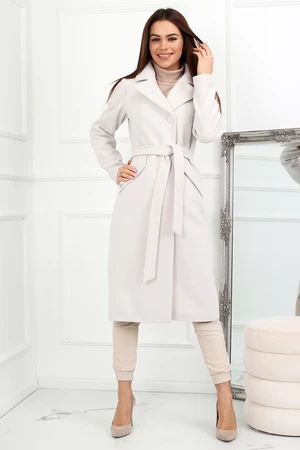 Accappatoio da donna Merce Merce_Coat_Manuela_Light_Grey