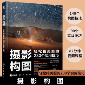 Photography composition: 230 practical skills to easily take beautiful photos teaching books