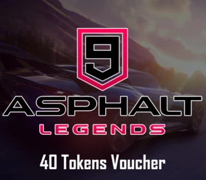 Asphalt 9: Legends - 40 Tokens Reidos Voucher