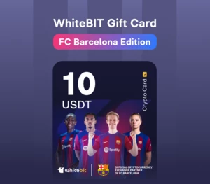 WhiteBIT - FC Barcelona Edition - 10 USDT Gift Card