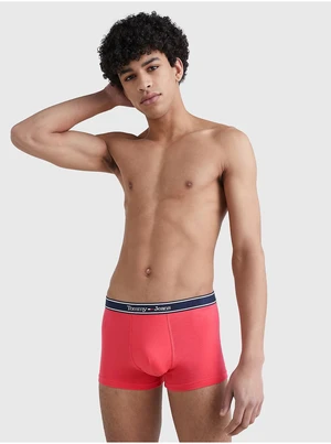 Dark Pink Men Boxers Tommy Hilfiger Essential Trunk - Men