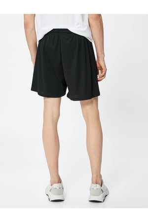 Koton Basic Sports Shorts with Lace-Up Waist with Pocket Detail.