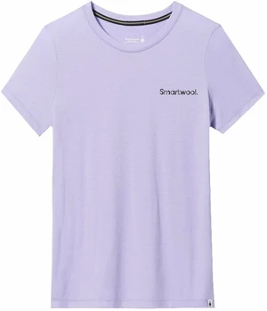 Smartwool Women's Explore the Unknown Graphic Short Sleeve Tee Slim Fit Ultra Violet S Outdoor T-Shirt