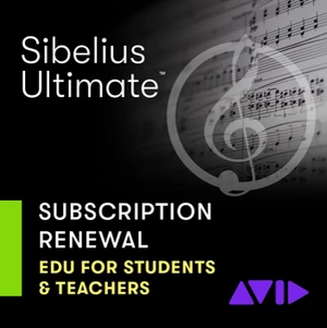 AVID Sibelius Ultimate 1Y Subscription - EDU (Renewal) (Prodotto digitale)