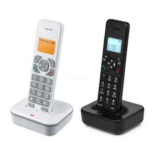 Cordless Landline Fixed Telephone Desk Phone with CallerID Backlit Telephones Dropship