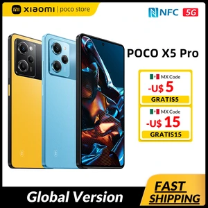 Global Version POCO X5 Pro 5G Smartphone NFC 128GB/256GB Snapdragon 778G 120Hz 6.67"Flow AMOLED 67W 108MP Camera