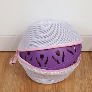 Folding Laundry Bra Storage Bags Washing Machine White Bra Anti-deformation Underwear Protective Mesh Zipper Bag Organizer