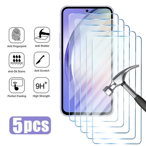 5PCS Tempered Glass for Samsung A54 A13 A34 A12 A53 A14 A71 A52 A23 Screen Protector for Samsung A70 A51 A32 A73 A50 A33 A22 5G