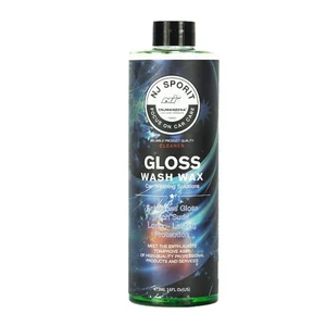 Car Washing Liquid 16Fl Oz Auto Glass Cleaner Car Gloss Wash Wax Automotive Wash Soap Car Wash Deep Cleaning & Maintenance Wash
