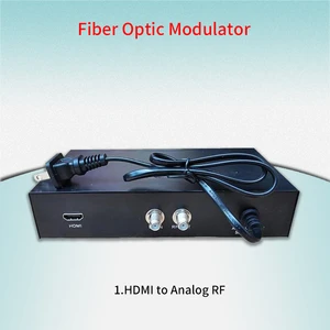 HD Encoder Modulator 2-Channel HDMI to RF (DVB-T/DVB-C/ATSC) Digital Front-end Equipment for cable television Free Shipping