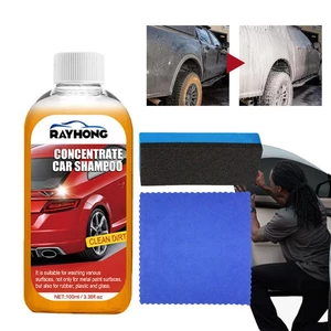 Concentrated Car Cleaner Auto Detailing Cleaning Detergent Exterior Cleaner Multipurpose Powerful Decontamination Exterior