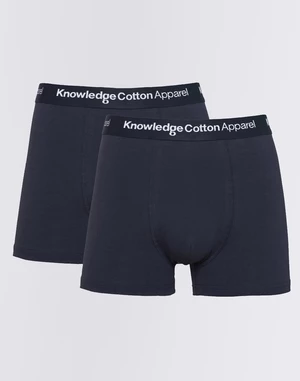 Knowledge Cotton 2-Pack Underwear 1001 Total Eclipse XL