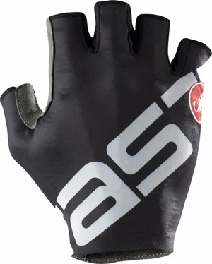 Castelli Competizione 2 Glove Light Black/Silver M Mănuși ciclism