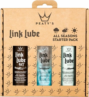 Peaty's Linklube All Seasons Starter Pack 3x60 ml Curățare și întreținere