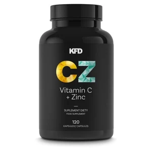 KFD Vitamín C 1000 mg + zinek 10 mg 120 kapslí