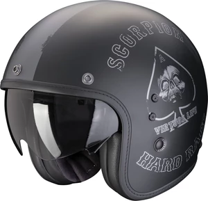 Scorpion BELFAST EVO SPADE Matt Black/Silver XS Kask