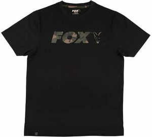 Fox Fishing Camiseta de manga corta Logo T-Shirt Black/Camo 3XL