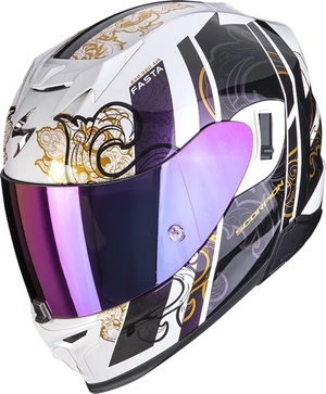 Scorpion EXO 520 EVO AIR FASTA White Chameleon M Casco