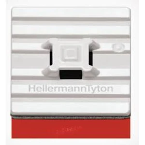 Úchytka HellermannTyton FMB4APT-I-PA66HS-WH 151-01528, samolepicí, bílá, 1 ks