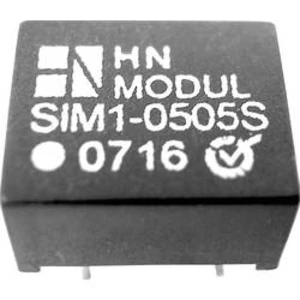 DC/DC měnič HN Power SIM1-0512S-DIL8, vstup 5 V, výstup 12 V, 100 mA, 1 W