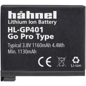 Akumulátor do kamery Hähnel náhrada za orig. akumulátor AHDBT-401, 3661-1227 3.8 V 1160 mAh