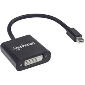 Mini-DisplayPort adaptér Manhattan 322485, černá