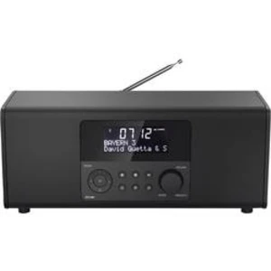 Stolní rádio Hama DR1400, černá