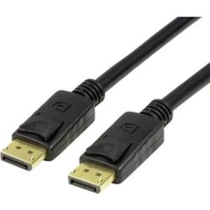 DisplayPort kabel LogiLink [1x zástrčka DisplayPort - 1x zástrčka DisplayPort] černá 2.00 m
