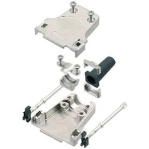 D-SUB pouzdro encitech DTZF15-RG-LJS-M3-K 7960-5209-02, pólů 15, zinkový odlitek, 180 °, kov, 1 ks