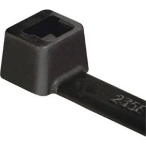 Stahovací pásky HellermannTyton T30LL-PA66-BK 111-03500, 290 mm, černá, 100 ks