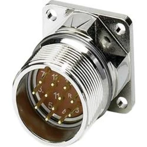 M23 konektor zařízení. rovná Phoenix Contact RF-12P2N8AWA00 1607260, stříbrná, 1 ks