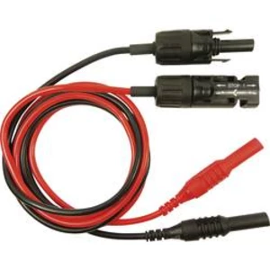 Měřicí kabel pro fotovoltaický panel Cliff CIH7250, 1 m, černa/červená
