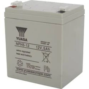 Olověný akumulátor, 12 V/5 Ah,Yuasa NPH