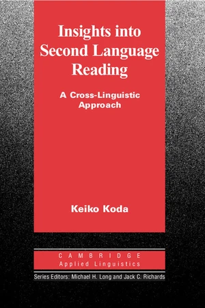 Insights into Second Language Reading