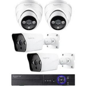 Monitorovací sada Sygonix SY-4536210 + 2x SY-4536212 + 2x SY-, 4kanálový