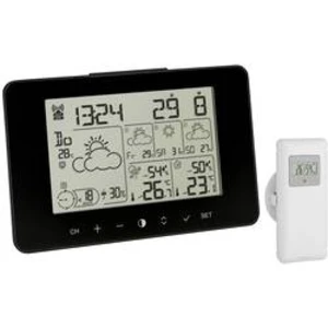 Digitální bezdrátová meteostanice TFA Dostmann 35.1156.01, Max. dosah 60 m, černá