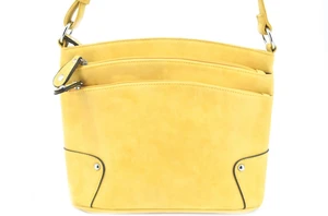 Dámská kabelka crossbody - žlutá