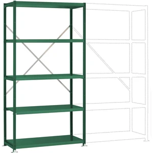 Manuflex RP1053.6011 základný modul regálu oddelenia  (š x v x h) 1030 x 2000 x 500 mm    oceľová podlaha