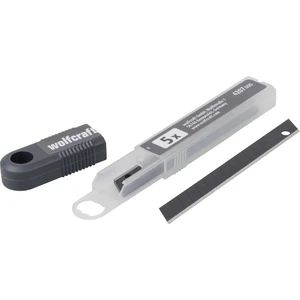 Odlamovacie nože &quot;Profi-Sharp&quot; 9 mm čierne Wolfcraft 4207000 5 ks