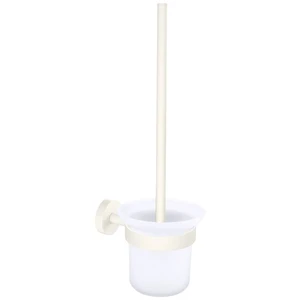 tesa MOON WHITE súprava kefa na WC lepidlo  kov